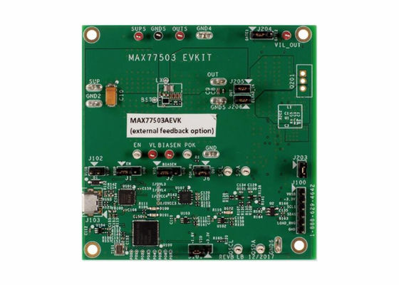 MAX77503AEVKIT এমবেডেড সলিউশন MAX77503A বাক কনভার্টার Evaluation Board