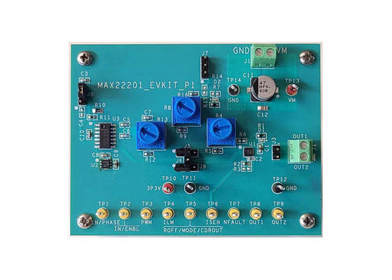 MAX22201EVKIT এম্বেডেড সলিউশনস মোটর কন্ট্রোলার/ড্রাইভার পাওয়ার ম্যানেজমেন্ট মূল্যায়ন বোর্ড