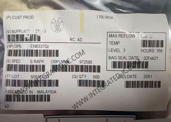 EN6337QI পাওয়ারসোসি ইন্টিগ্রেটেড সার্কিট চিপ যার 3A আউটপুট কারেন্ট, 95% দক্ষতা এবং 2MHz সুইচিং ফ্রিকোয়েন্সি