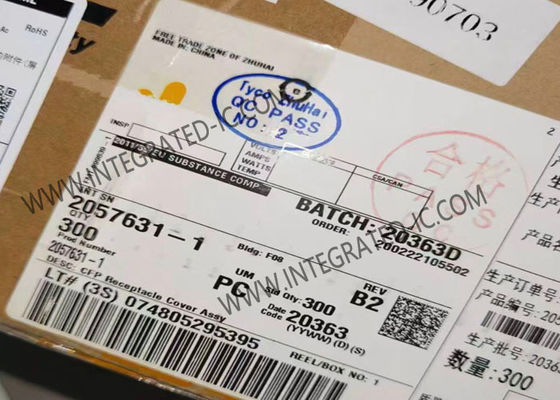 2057631-1 সিলেবল আয়তক্ষেত্রাকার সিএফপি ভর্তি কভার সিএফপি ভর্তি জন্য Assy ধুলো কভার