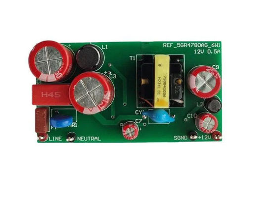 REF-5GR4780AG-1-6W1 এম্বেডেড সলিউশনস 12V 500mA 6W CoolSET™ AC/DC কনভার্টার মূল্যায়ন বোর্ড