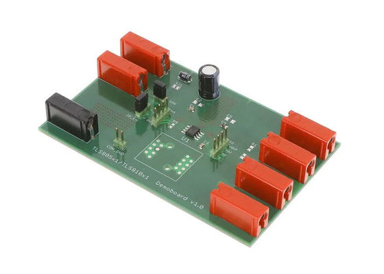 TLS810B1EJV33-BOARD এম্বেডেড সলিউশনস OPTIREG™ সিঙ্গেল চ্যানেল লিনিয়ার রেগুলেটর মূল্যায়ন বোর্ড