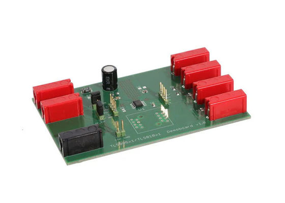 TLS805B1SJV-BOARD এমবেডেড সলিউশনস OPTIREG™ অ্যাডজাস্টেবল লিনিয়ার ভোল্টেজ রেগুলেটর মূল্যায়ন বোর্ড