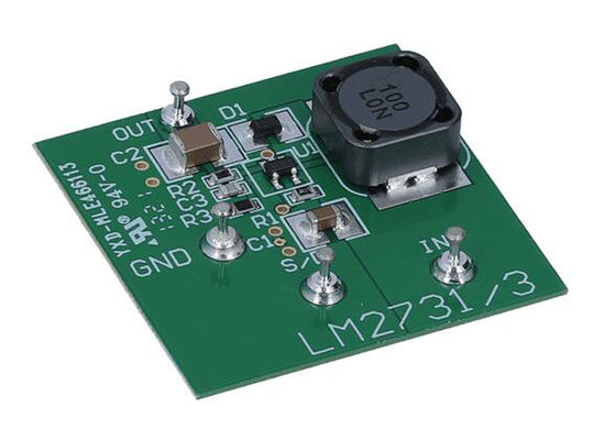 LM2733YEVAL এম্বেডেড সলিউশনস 600kHz LM2733 বুস্ট কনভার্টার্স মূল্যায়ন বোর্ড