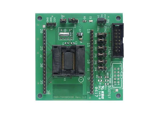 MSP-TS430DA38 এম্বেডেড সলিউশনস স্ট্যান্ড-অ্যালোন MSP430 ZIF সকেট ডেভেলপমেন্ট বোর্ড