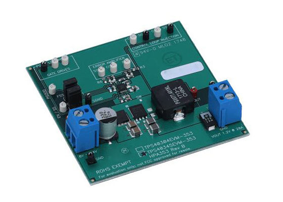 TPS40345EVM-353 এমবেডেড সলিউশনস TPS40345 সিঙ্ক্রোনাস বাক কন্ট্রোলার মূল্যায়ন মডিউল