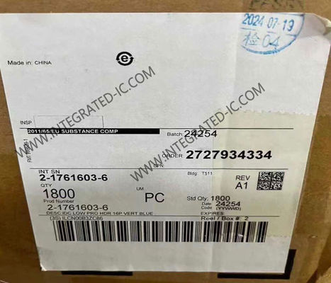 2-1761603-6 16 Position 2.54 mm Pitch Wire-to-Board Connector with 1A per Contact Current Rating