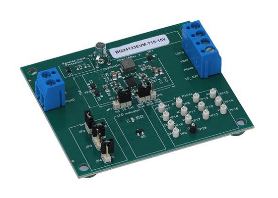 BQ24133EVM-715-15V এম্বেডেড সলিউশনস ২.৫এ সিঙ্ক্রোনাস বাক ব্যাটারি চার্জার মূল্যায়ন মডিউল