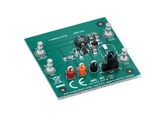 LV2862XLVEVM এমবেডেড সলিউশনস মূল্যায়ন বোর্ড ৬০০mA বাক কনভার্টার মূল্যায়ন মডিউল
