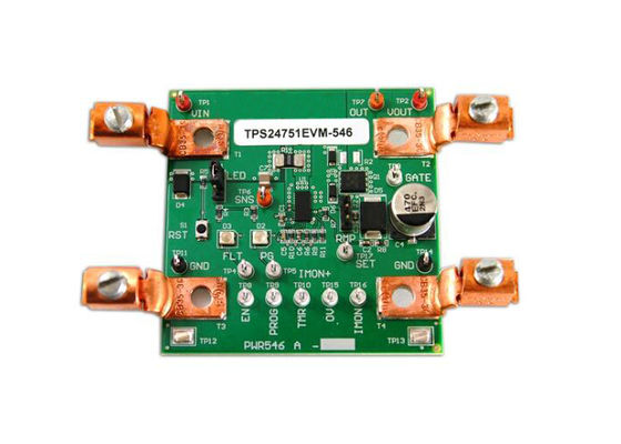 TPS24751EVM-546 এম্বেডেড সলিউশনস ১০এ হট সোয়াপ কন্ট্রোলার মূল্যায়ন মডিউল TPS24751 eFuse