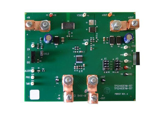 TPS2483EVM-157 এম্বেডেড সলিউশনস হট সোয়াপ কন্ট্রোলার TPS2483 eFuse মূল্যায়ন মডিউল