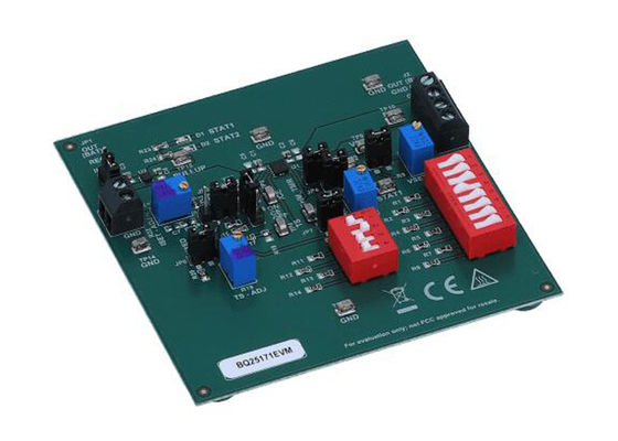 BQ25171EVM এম্বেডেড সলিউশনস 800mA অটোমোটিভ লিনিয়ার ব্যাটারি চার্জার মূল্যায়ন মডিউল