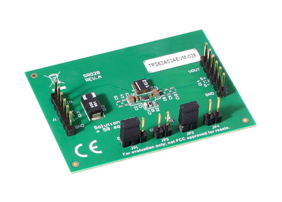 TPS62A03AEVM-028 এম্বেডেড সলিউশনস ৩এ ২.৫V থেকে ৫.৫V বাক কনভার্টার মূল্যায়ন বোর্ড