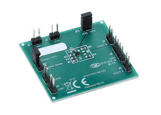 TPS3700EVM-202 এম্বেডেড সলিউশনস উইন্ডো ভোল্টেজ ডিটেক্টর TPS3700 মূল্যায়ন মডিউল