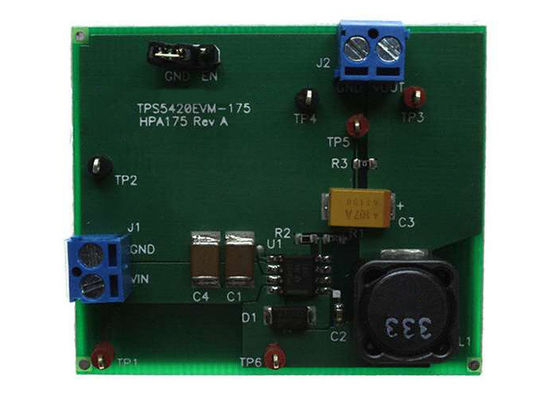 TPS5420EVM-175 এমবেডেড সলিউশন 10V থেকে 36V 2A স্টেপ ডাউন কনভার্টার মূল্যায়ন মডিউল