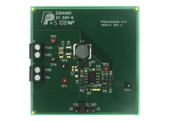 TPS54232EVM-415 এমবেডেড সলিউশন 1MHz 2A স্টেপ-ডাউন কনভার্টার মূল্যায়ন মডিউল
