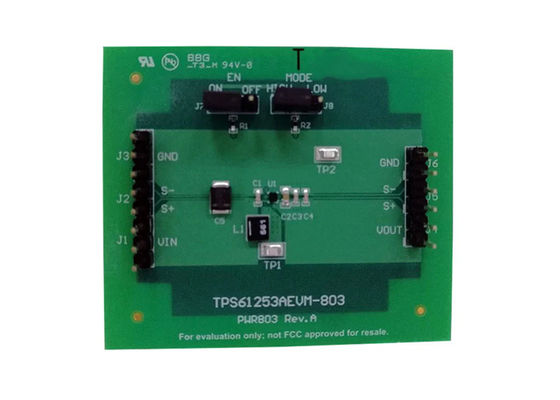 TPS61253AEVM-803 এমবেডেড সলিউশন 3.5MHz 2.3V থেকে 5.5V বুস্ট কনভার্টার মূল্যায়ন মডিউল
