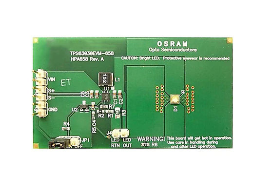 TPS63030EVM-658 এম্বেডেড সলিউশনস বাক-বুস্ট একক LED ড্রাইভার মূল্যায়ন মডিউল
