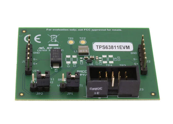 TPS63811EVM এমবেডেড সলিউশন 2.5A I2C কন্ট্রোলড বক-বুস্ট কনভার্টার ইভাল্যুয়েশন বোর্ড