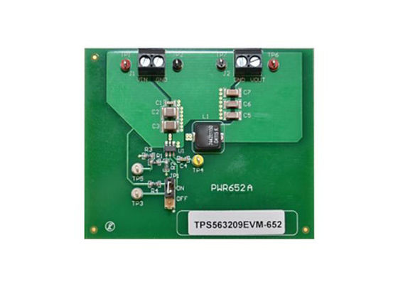 TPS563209EVM-652 এমবেডেড সলিউশন D-CAP3 সিঙ্ক্রোন স্টেপ ডাউন কনভার্টার মূল্যায়ন মডিউল