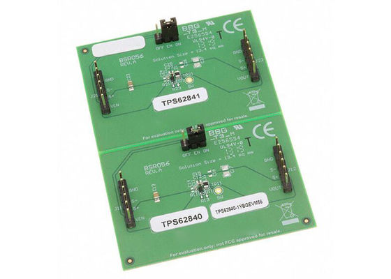 TPS62840-1YBGEVM56 এমবেডেড সলিউশনস 750mA স্টেপ ডাউন কনভার্টার মূল্যায়ন মডিউল