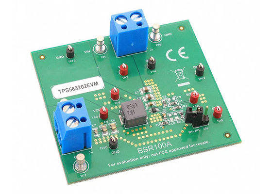 TPS563202EVM এমবেডেড সলিউশন 3A সিঙ্ক্রোন স্টেপ ডাউন কনভার্টার মূল্যায়ন মডিউল