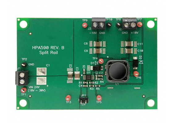 TPS54060EVM-590 এমবেডেড সলিউশন 100mA স্প্লিট রেল SWIFT TM কনভার্টার মূল্যায়ন মডিউল