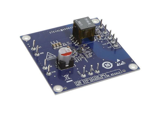 STEVAL-A6983IV1 এমবেডেড সলিউশন 38V 10W সিঙ্ক্রোনিক আইসো-বাক রূপান্তরকারী মূল্যায়ন বোর্ড