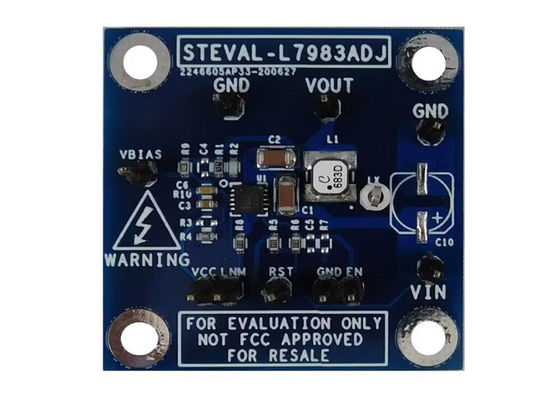 STEVAL-L7983ADJ এম্বেডেড সলিউশনস L7983PUR স্টেপ ডাউন রেগুলেটর মূল্যায়ন বোর্ড