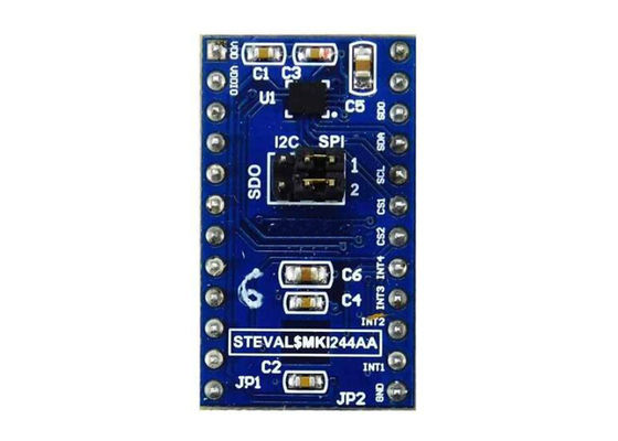 STEVAL-MKI244A এমবেডেড সলিউশন অ্যাডাপ্টার বোর্ড ASM330LHBG1 6-অক্ষ IMU অ্যাডাপ্টার বোর্ড