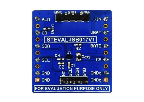 STEVAL-ISB017V1 এম্বেডেড সলিউশনস STC3117 অপটিগেজ ফুয়েল গেজ PMIC মূল্যায়ন বোর্ড