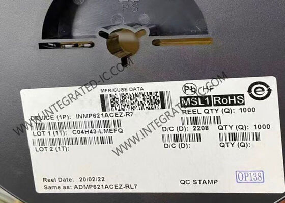 INMP621ACEZ সেন্সর IC লো পাওয়ার বটম পোর্টেড সর্বদিকনির্দেশক MEMS মাইক্রোফোন