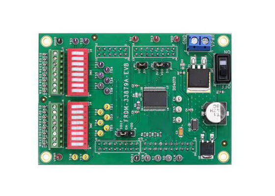 FRDM-33879A-EVB এমবেডেড সলিউশন Evaluation Kit MC33879 কনফিগারযোগ্য অক্টাল সিরিয়াল সুইচ