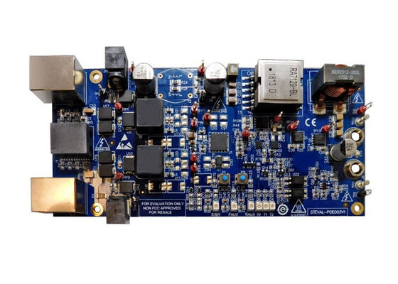 STEVAL-POE003V1 এমবেডেড সলিউশন 5V 20A অ্যাক্টিভ ক্ল্যাম্প ফরওয়ার্ড কনভার্টার PoE Evaluation Board