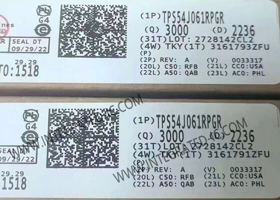TPS54J061RPGR Integrated Circuit Chip 6A Synchronous Buck Converter with D-CAP3 Control Mode and 630kHz to 2.2MHz Switching Frequency