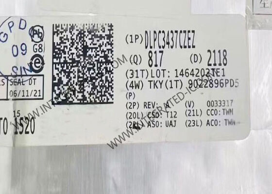 DLPC3437CZEZ ডিএলপি ডিসপ্লে কন্ট্রোলার 1080p রেজোলিউশন লো পাওয়ার ইন্টারফেস এবং 120 Hz ফ্রেম রেট সহ