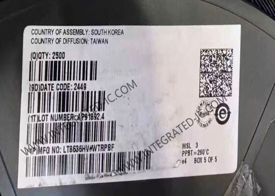ইন্টিগ্রেটেড সার্কিট চিপ LT8636HV 42V 7A পিক সিঙ্ক্রোনিক স্টেপ-ডাউন সাইলেন্ট সুইচার