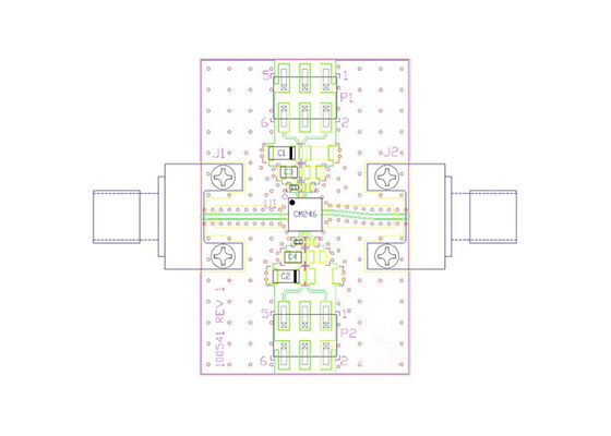 CMD246C4-EVB এম্বেডেড সলিউশনস 8GHz থেকে 22GHz কম ফেজ নয়েজ এমপ্লিফায়ার মূল্যায়ন বোর্ড