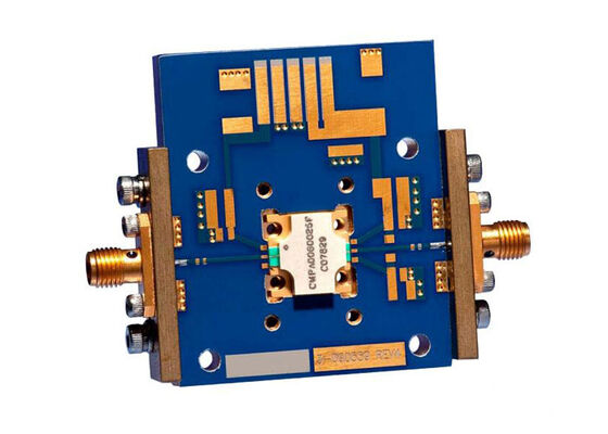 CMPA0527005F-AMP1 এম্বেডেড সলিউশনস টেস্ট বোর্ড CMPA2735075F GaN MMIC পাওয়ার অ্যামপ্লিফায়ার মূল্যায়ন বোর্ড