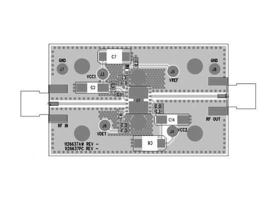 TQP9218-EVB এম্বেডেড সলিউশনস TQP9218 0.25W স্মল সেল পাওয়ার এমপ্লিফায়ার মূল্যায়ন বোর্ড