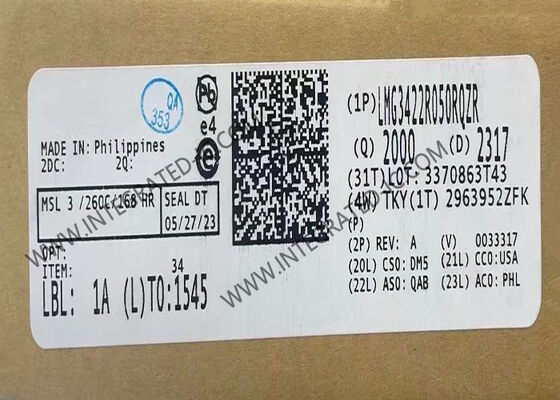 MOSFET GaN IC LMG3422R050RQZR হাফ ব্রিজ ড্রাইভার সাধারণ উদ্দেশ্য VQFN54