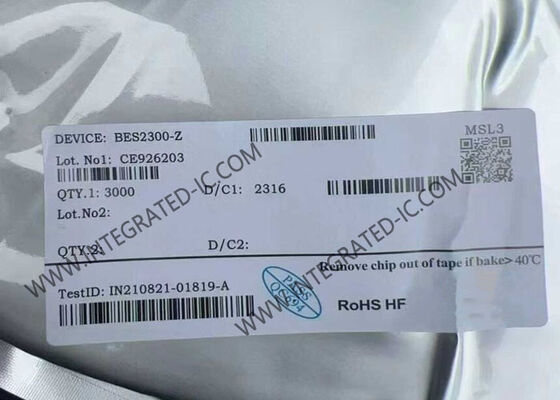 BES2300-Z BT 5.0 অডিও চিপ, 120dB SNR এবং সক্রিয় নয়েজ ক্যান্সেলেশন ট্রু ওয়্যারলেস আইসি সহ