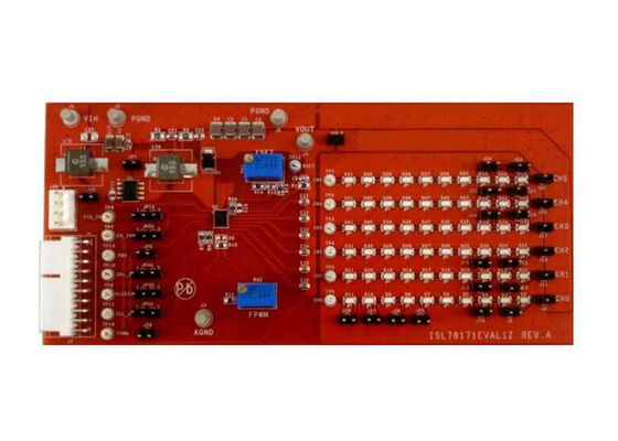 ISL78171EVAL1Z এমবেডেড সলিউশন ISL78171 50mA অটোমোটিভ LED ড্রাইভার মূল্যায়ন বোর্ড