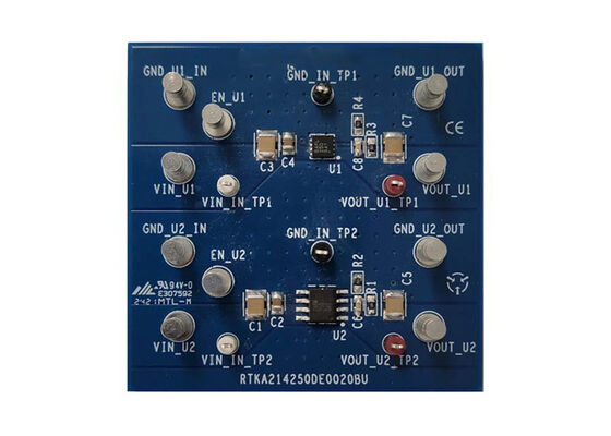 RTKA214250DE0020BU এম্বেডেড সলিউশনস পজিটিভ অ্যাডজাস্টেবল লিনিয়ার ভোল্টেজ রেগুলেটর মূল্যায়ন বোর্ড