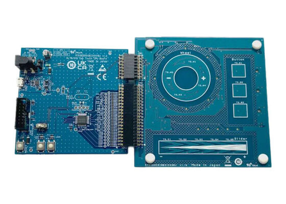 RTK0EG0047S01001BJ এম্বেডেড সলিউশনস RL78/G16 ক্যাপাসিটিভ টাচ মূল্যায়ন সিস্টেম