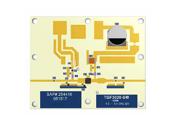 TGF3020-SM-EVB1 এমবেডেড সলিউশন 32V 5W GaN RF ইনপুট-ম্যাচড ট্রানজিস্টর মূল্যায়ন বোর্ড