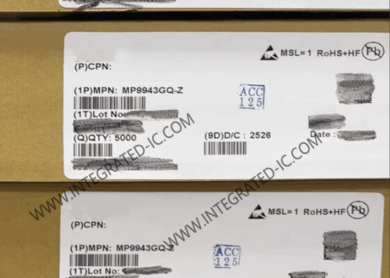 MP9943GQ-Z ইন্টিগ্রেটেড সার্কিট চিপ উচ্চ দক্ষতা সম্পন্ন 3A 36V সিঙ্ক্রোনাস স্টেপ ডাউন কনভার্টার, পাওয়ার গুড সহ