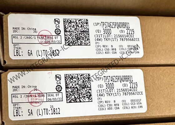 TPS74625PQWDRBRQ1 ইন্টিগ্রেটেড সার্কিট চিপ LDO রেগুলেটর, ১A আউটপুট, অতি-নিম্ন ড্রপআউট এবং পাওয়ার-গুড কার্যকারিতা সহ