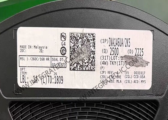 INA146UA উচ্চ-ভোল্টেজ নির্ভুল প্রোগ্রামযোগ্য গেইন ডিফারেন্স এমপ্লিফায়ার, বিস্তৃত সরবরাহ পরিসীমা সহ