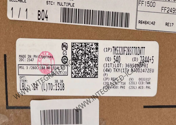 TMS320F28377DZWTT মাইক্রোকন্ট্রোলার MCU C2000TM 32-বিট MCU 200MHz ডুয়াল-কোর এবং রিয়েল-টাইম কন্ট্রোলের জন্য 1MB ফ্ল্যাশ সহ